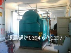 DZH1-1.0-T型1吨生物质蒸汽乐动（中国）和10万大卡生物质导热油炉安装现场