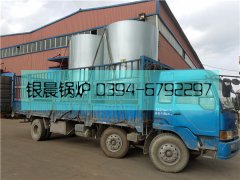 2台40万大卡生物质热风炉了发货